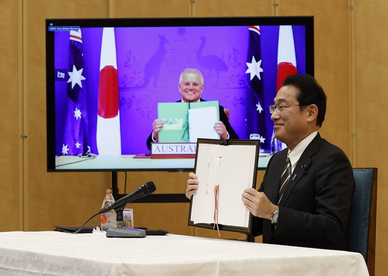 Япон, Австрали улс Батлан хамгаалах салбарт хамтарна