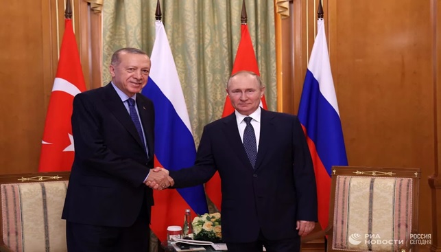 ОХУ-ын Ерөнхийлөгч В.Путин, Туркийн Ерөнхийлөгч Р.Эрдоган нарын уулзалтын талаар